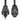 Alternate-Image3 Image for StarTech 6ft (2m) Power Extension Cord, NEMA5-15R to NEMA5-15P Black Extension Cord, 13A 125V, 16AWG, Computer Power Extension Cable