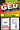 GED Test Prep Biology Review--Exambusters Flash Cards--Workbook 2 of 13