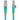 Alternate-Image1 Image for StarTech 25ft CAT6a Ethernet Cable, Aqua Low Smoke Zero Halogen (LSZH) 10 GbE 100W PoE S/FTP Snagless RJ-45 Network Patch Cord