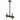Left Image for Kanto Ceiling Mount for TV - Black