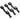 Alternate-Image8 Image for Chief Tempo Flat Panel Wall Mount - For 49-86 Inch Displays - VESA Wall Mount - Black