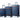 Main Image for CHAMPS Vintage III Collection - 3-piece Hardside Luggage set - Navy