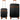 Front Image for CHAMPS Vintage Collection - 2-piece Hardside Luggage set - Black