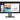 Front Image for Lenovo ThinkVision P24Q-40 24" Class WQHD LED Monitor - 16:9 - Raven Black
