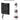 Alternate-Image3 Image for SIIG Dual 38" Stack Monitor Pole Mount - Black - Fits 13-38" Screens, up to 26.5 lbs each