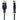 Alternate-Image1 Image for StarTech 2ft Black Ultra Slim CAT6a Ethernet Cable, Snagless, UTP, Bare Copper Wire, 34AWG Slim RJ45 Patch Cord